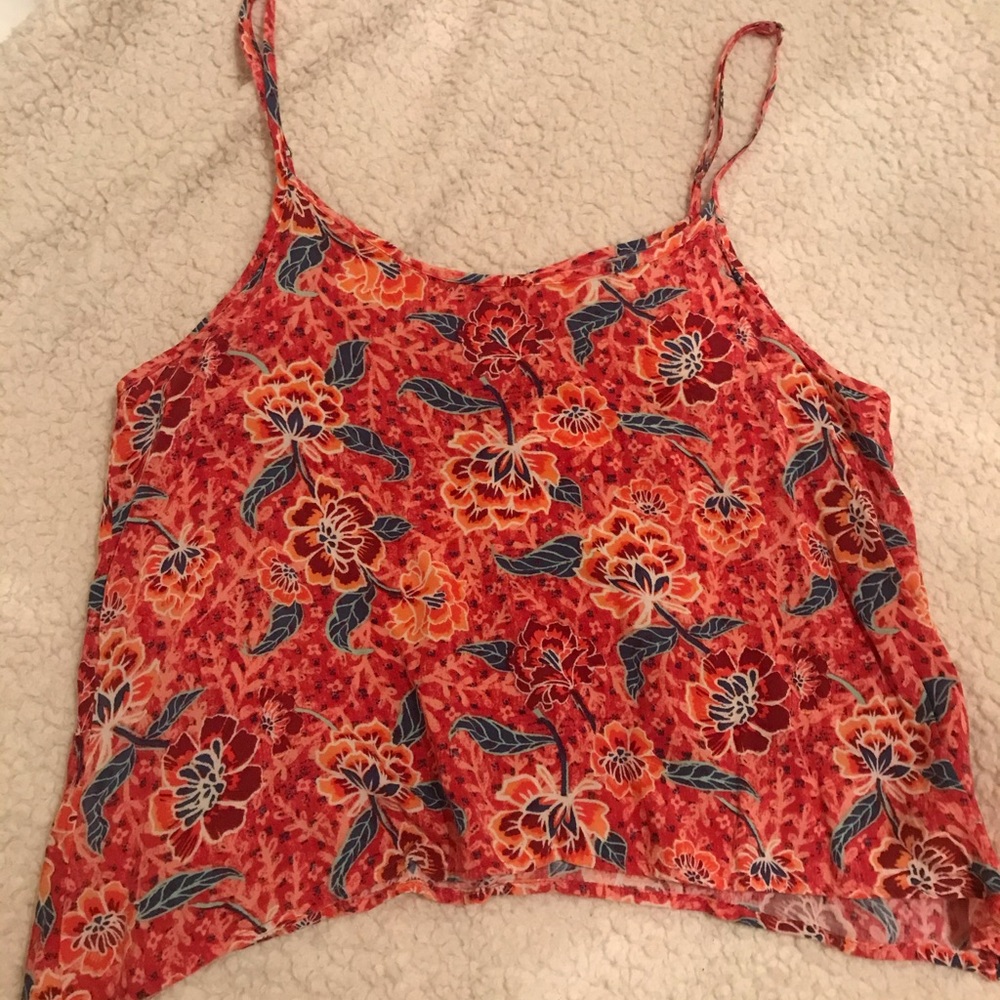 Floral tank top